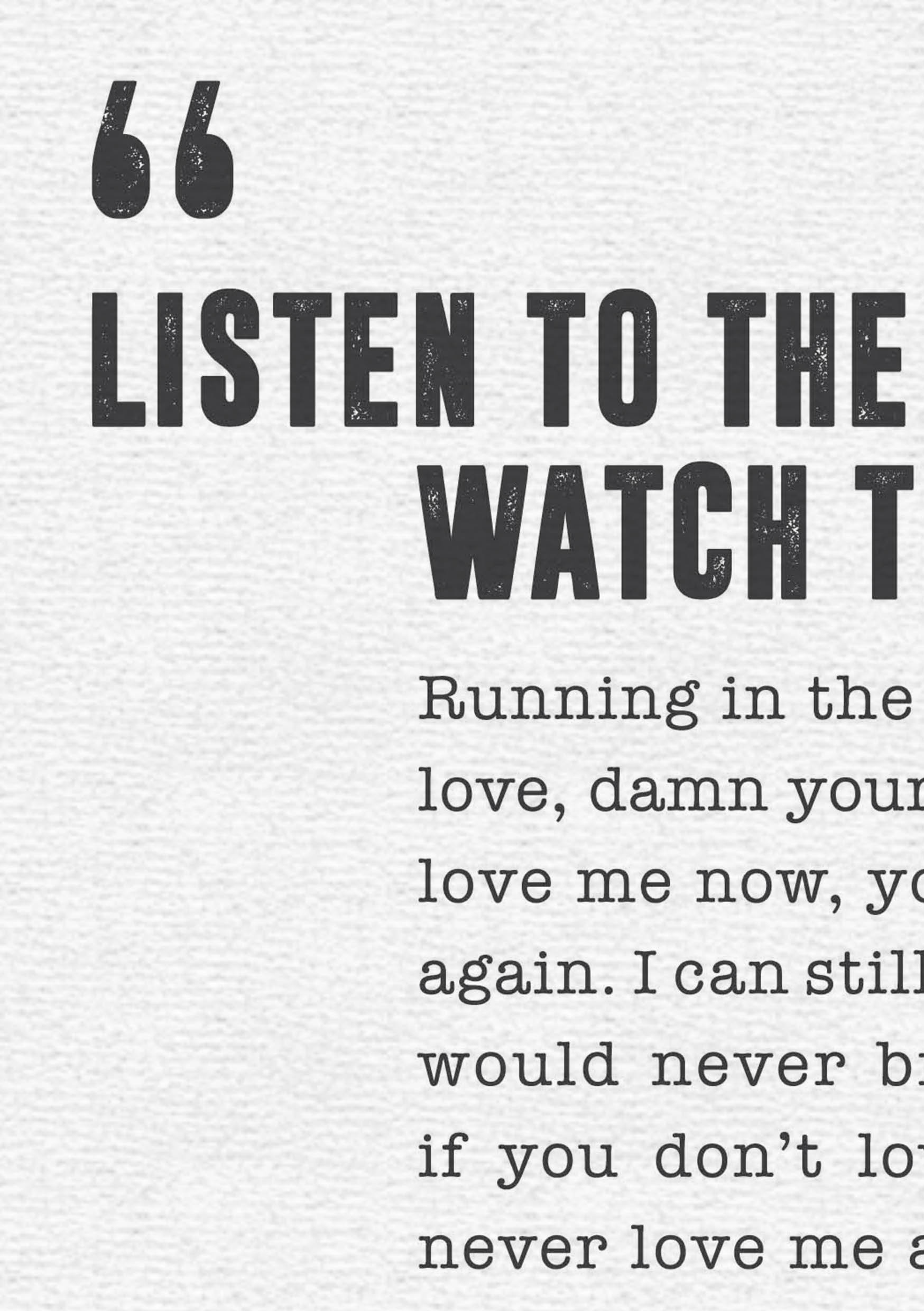 The Chain Fleetwood Mac Poster Song Lyrics Print Stevie Etsy