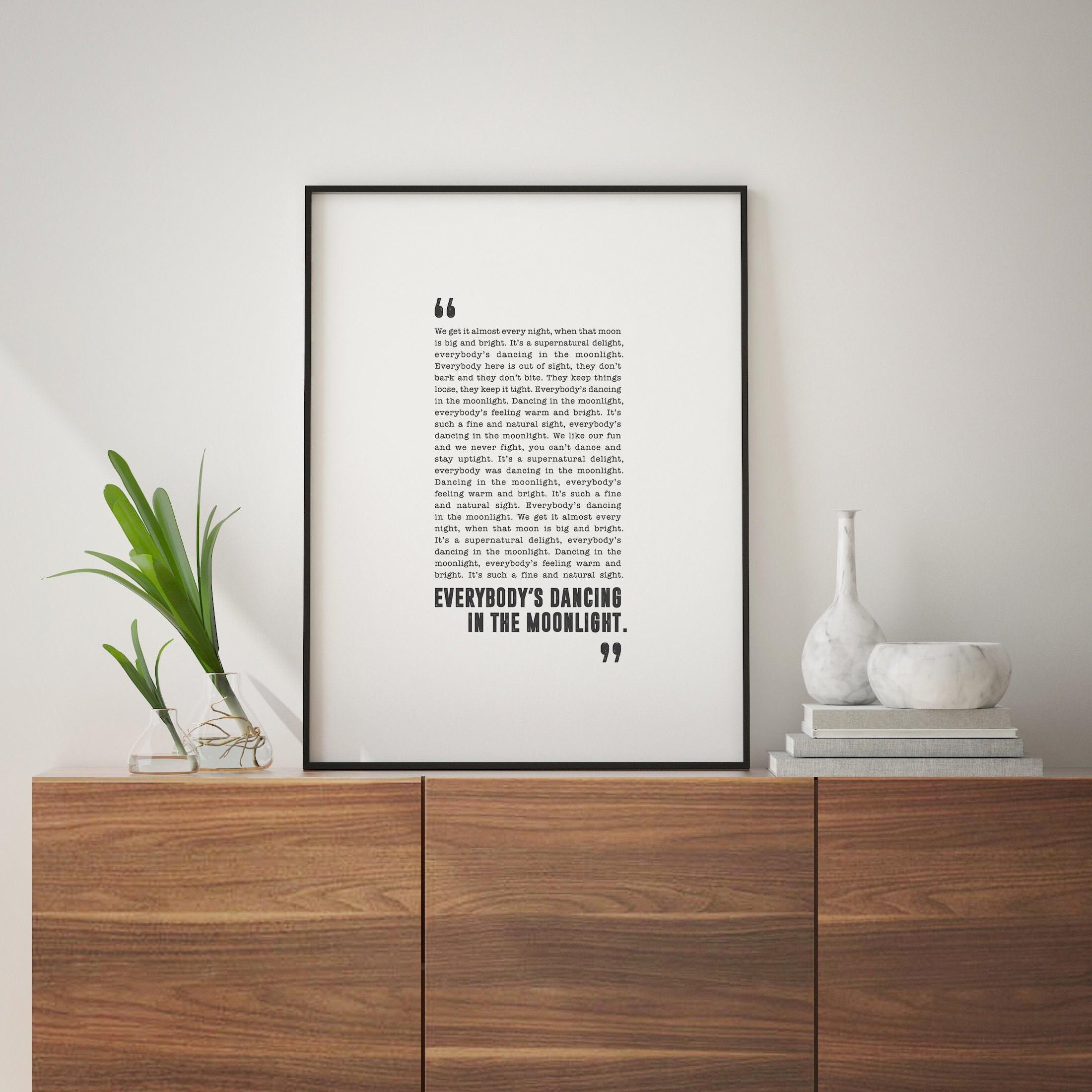 Dancing In The Moonlight Toploader Poster Song Lyrics Etsy Dancing In The Moonlight Toploader Poster Song Lyrics Etsy