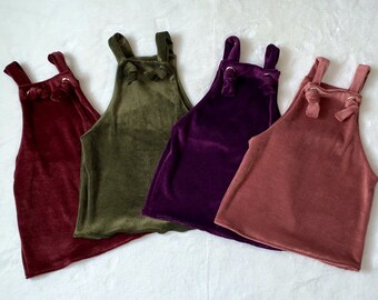 girls bib overall dress