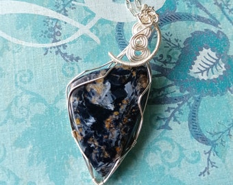 Pietersite Pendant Necklace