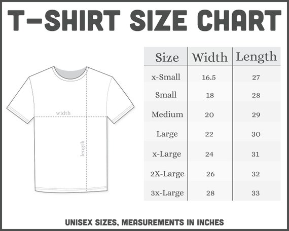 Fan Cloth Size Chart