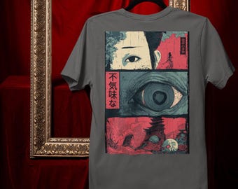 Camiseta Ojo del Vacío: Camiseta gráfica de terror japonés