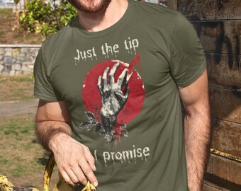 Camiseta de terror "Just The Tip": divertida camiseta gráfica de Halloween