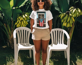 Camiseta Sapo Balcony Vibes: Camiseta de recuerdo de Puerto Rico