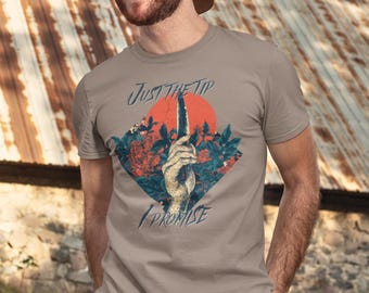 Camiseta de terror "Just The Tip": divertida camiseta gráfica de Halloween
