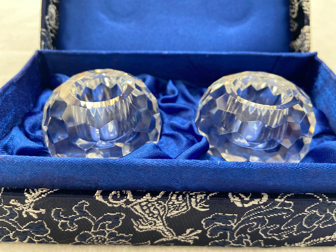 Crystal Ball Candle Holder Etsy