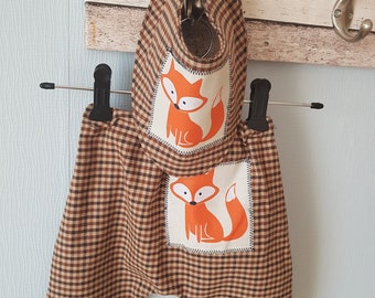 Babyhose,latzhose mit fuchs