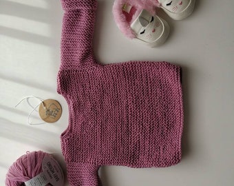 Baby Pulli  handgestrickt, Farbwahl,Größewahl ,