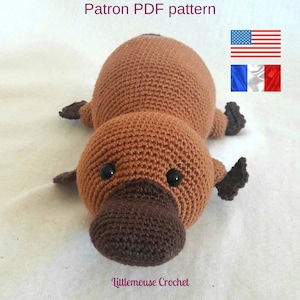 Pat platypus crochet pattern