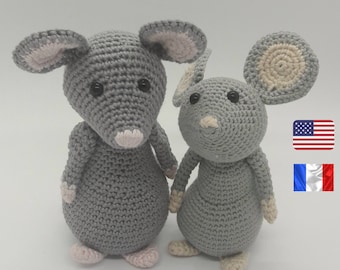 Mr Mouse Crochet Pattern English