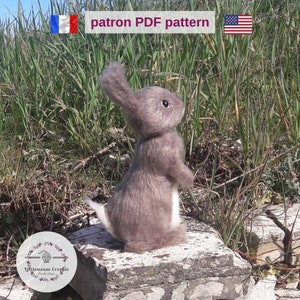 Truffles the wild rabbit crochet pattern