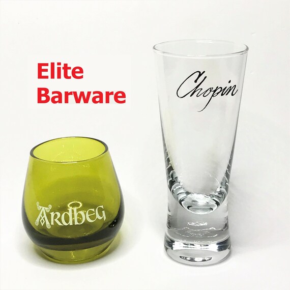 2 Chopin Vodka Shot Glasses New 2 oz