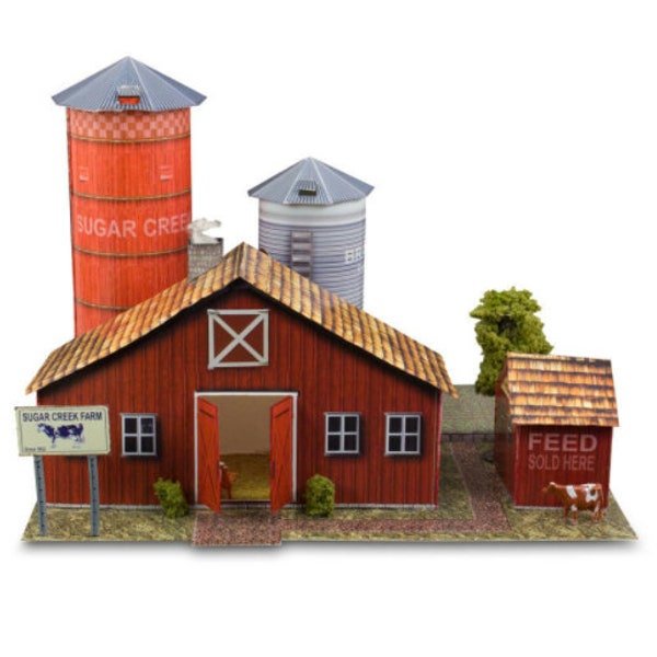 O Scale Building Etsy
