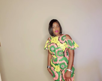ChiChi African Ankara Romper