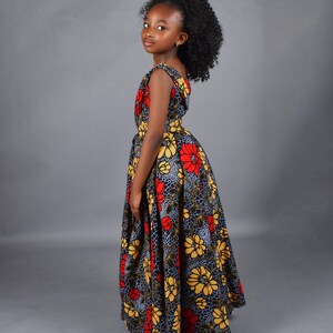 ADUNNI African Print Mummy And Me Gown Set image 3