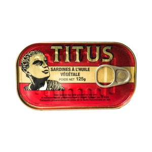 Titus Sardine. Canned Fish/ Sardine in Soybean Oil. FREE SHIPPING