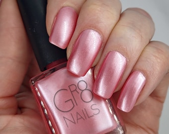 Princess Pink Nail Polish Handmade by GR8 Nails