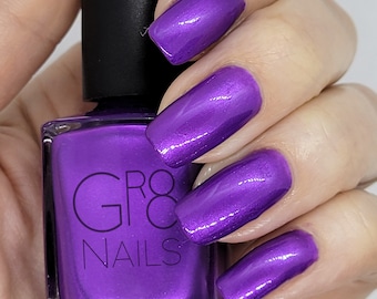 Her Majesty: Purple Nail Polish Handmade by GR8 Nails