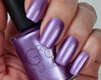 Lilac Lane: Lavender Purple Nail Polish Handmade by GR8 Nails