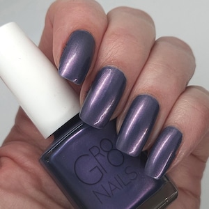 Forbidden Fruit: Purple Nail Polish Handmade by GR8 Nails