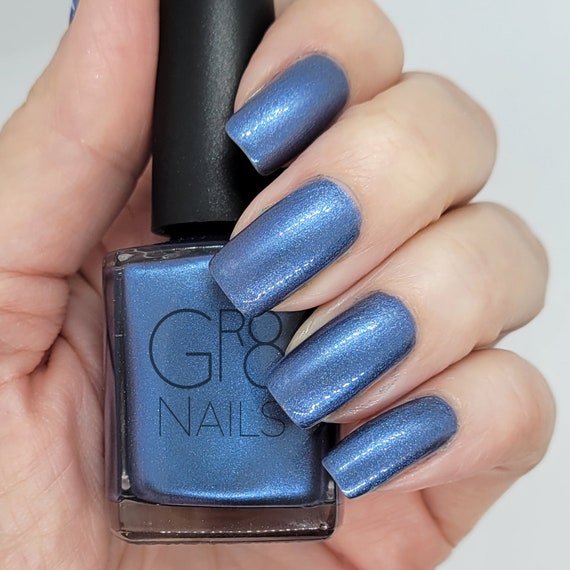 Best Light Blue Nail Polish For Spring Manicure At Home