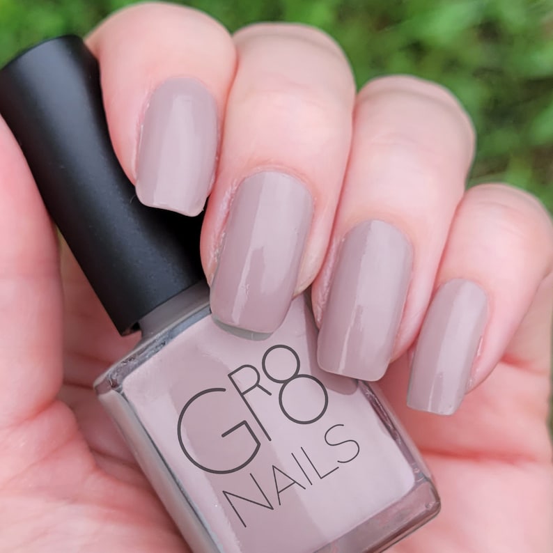 Day Off: Beige/Taupe Nail Polish Handmade by GR8 Nails image 1