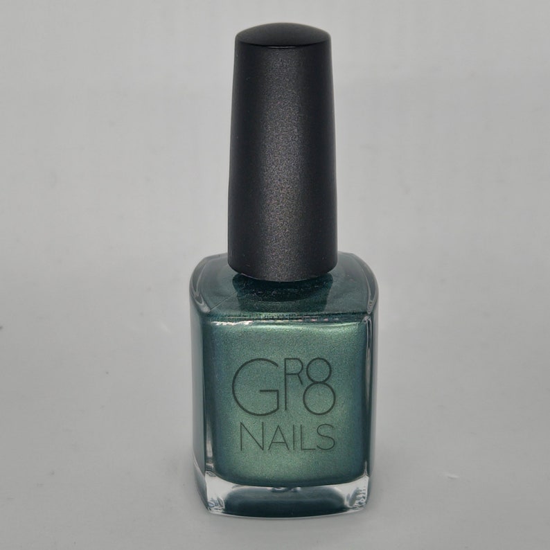 Forbidden Forest: Green Nail Polish Hand Mixed by GR8 Nails image 10