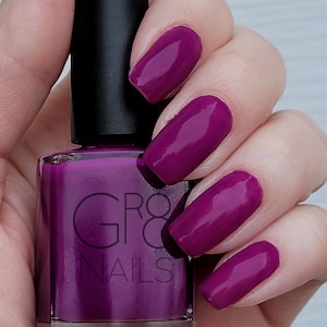 People Eater: Purple Nail Polish Handmade by GR8 Nails