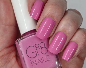 Blossom: Pink Nail Polish Handmade by GR8 Nails
