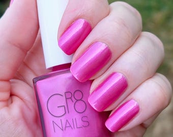 Pink a Boo: Pink Nail Polish Handmade by Gr8 Nails