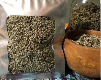 Mugwort Flower Organic 10grams Homegrown Loose Herb Insence, Bath, Infusions