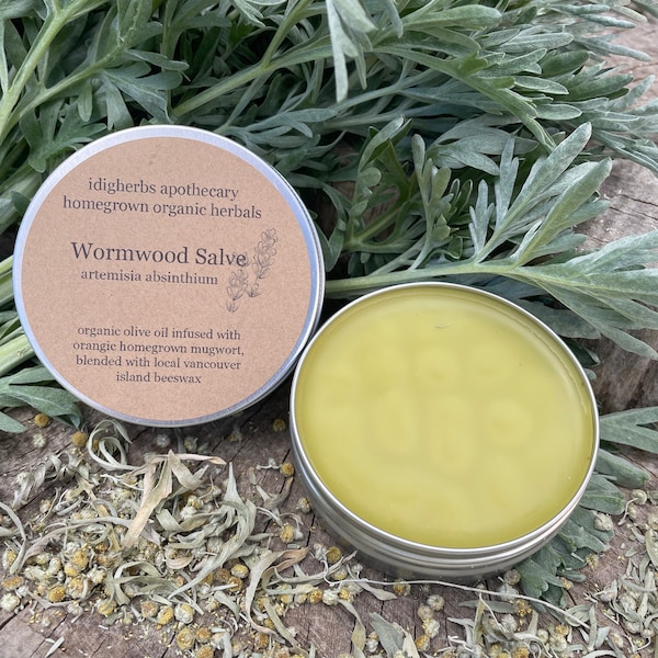 Wormwood Organic Salve Artemisia absinthium