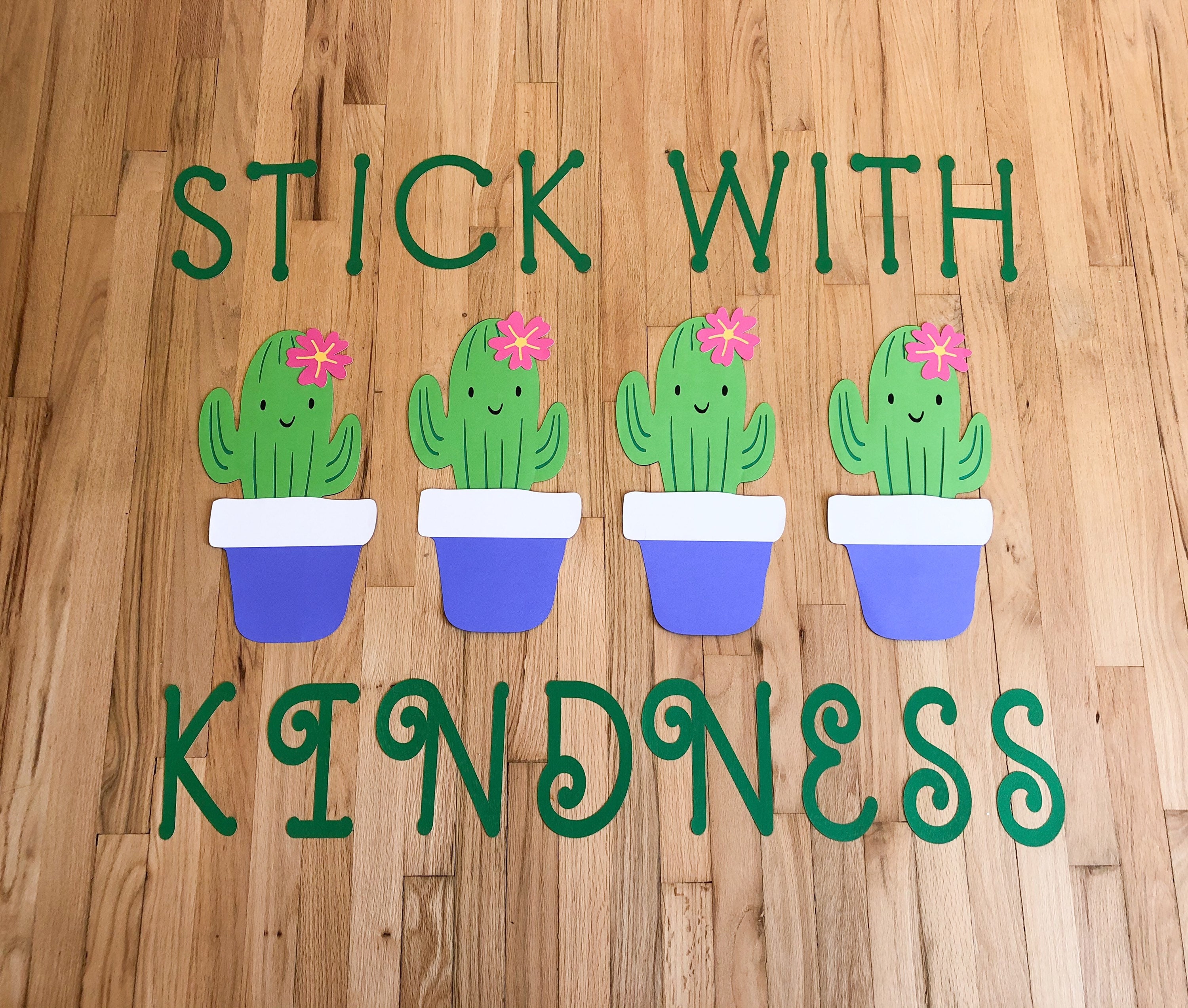 Kindness Bulletin Board Custom Bulletin Board Set Etsy