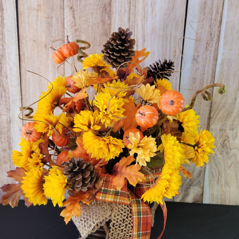 Fall Table Decor Fall Decoration for Home Fall Centerpiece Etsy