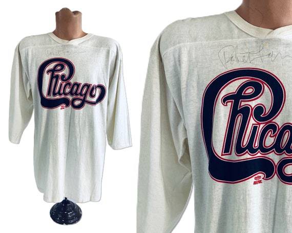 Signed Chicago Band Raglan XL