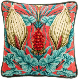 Tapestry Kit, Needlepoint Kit - Mortal Lily Tapestry Kit, Tapestry Kit by April Mawhinney