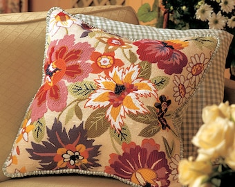 Tapestry Needlepoint Kit – Ottoline - Premium Tapestry Kit Cushion Front - Glorafilia