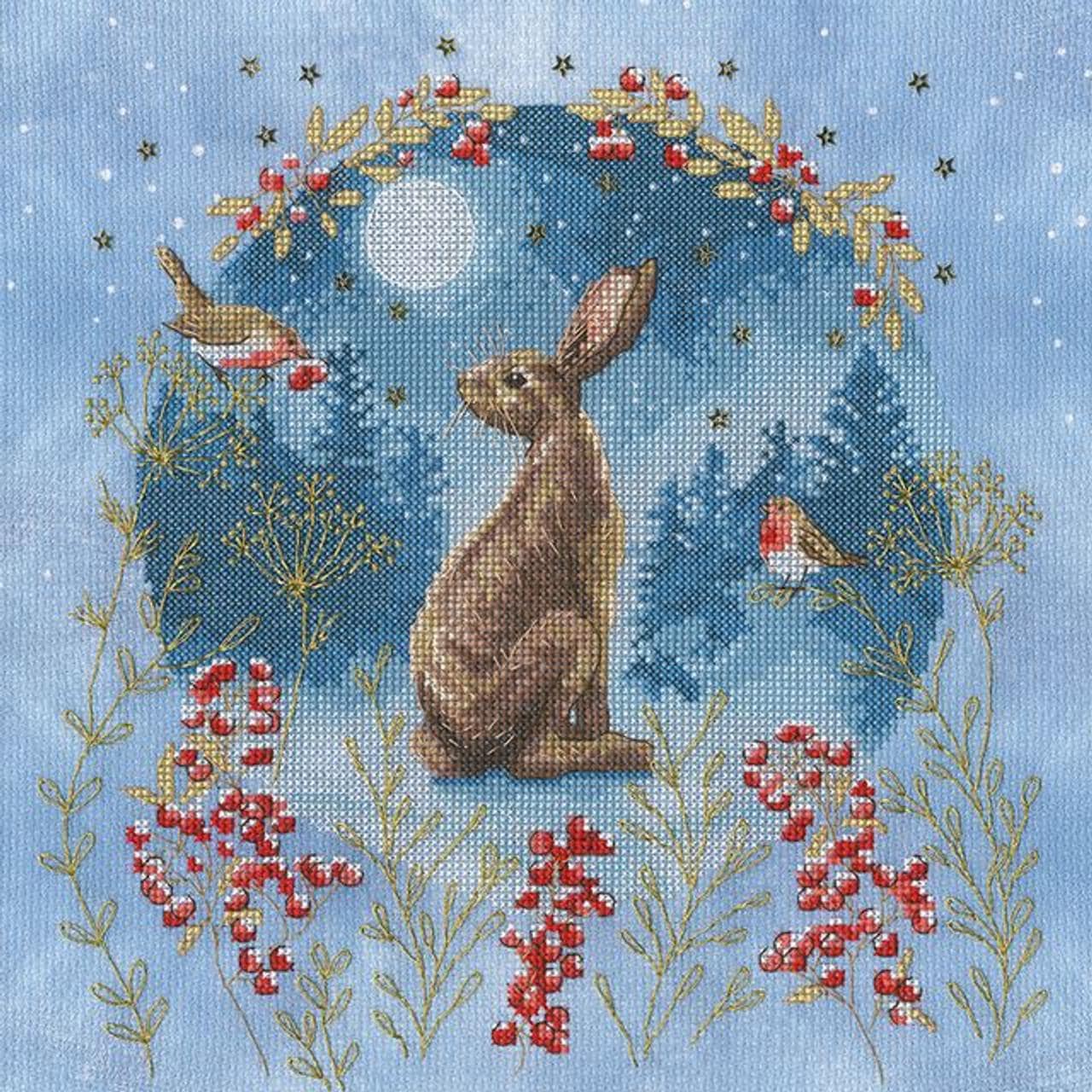 Bothy Threads - William Morris - Pimpernel (Cross Stitch Kit - View #6