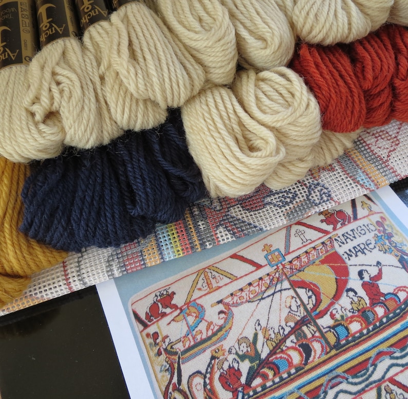 Tapestry Needlepoint Kit Bayeux Tapestry Battle of - Etsy