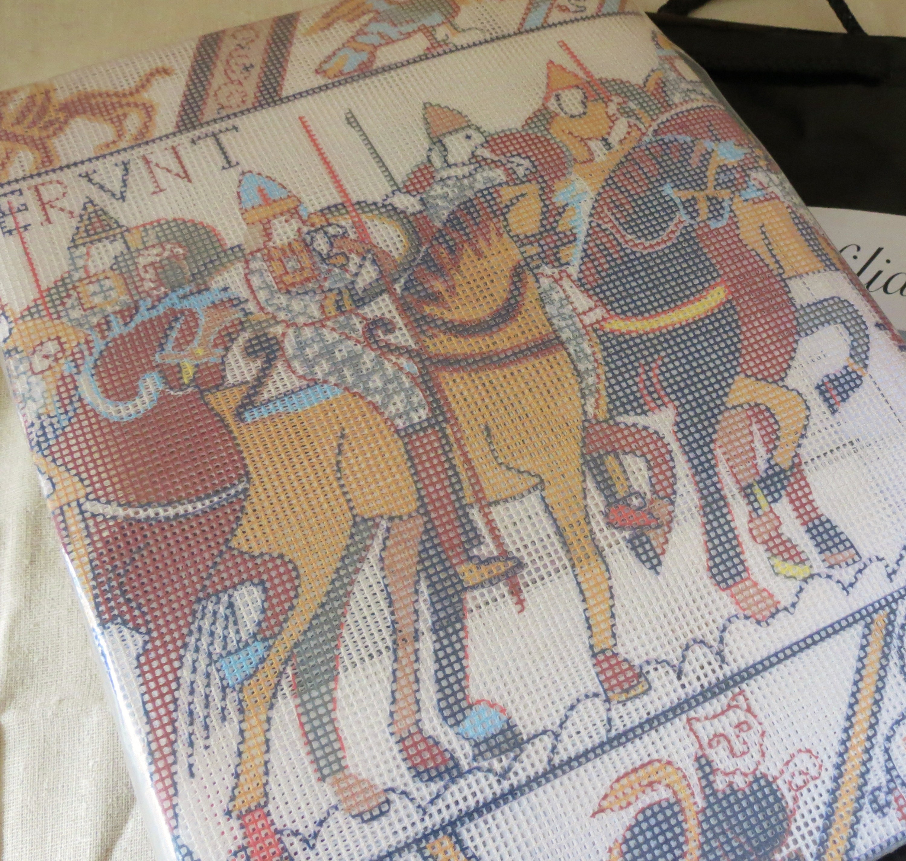 Tapestry Needlepoint Kit Bayeux Tapestry Battle of Etsy