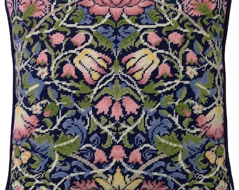 Tapestry Kit, Needlepoint Kit - William Morris, Bellflowers