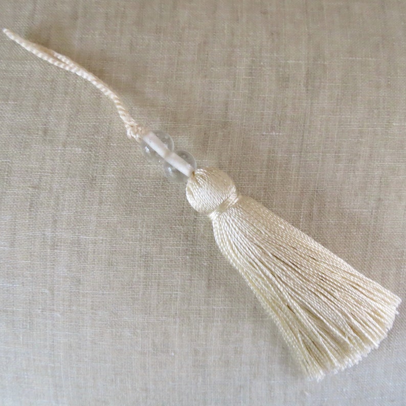Beaded Tassels Silky Decorative Trimming Tassels Key Etsy