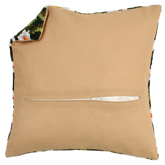 Cushion Back With Zipper, Cotton Pillow Backing With Zip Backing