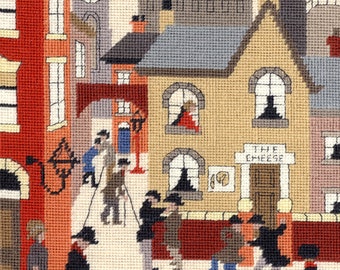 Gobelin Kit, Nadelspitzen Kit - Lowry The Cheese Street Scene Tapisserie Kit