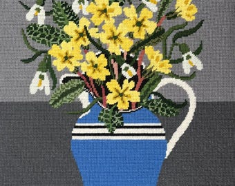 Stickpackung, Stickpackung - Primrose, 12 Löcher pro Zoll Farbdruck, von Vanessa Bowman