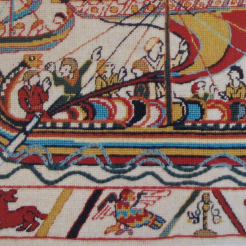 Tapestry Needlepoint Kit Bayeux Tapestry Battle of Etsy UK