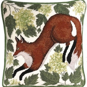 Tapestry Kit, Needlepoint Kit - Spring Fox, by Catherine Rowe