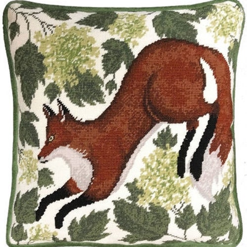 Tapestry Kit Needlepoint Kit Spring Fox by Catherine Rowe Etsy