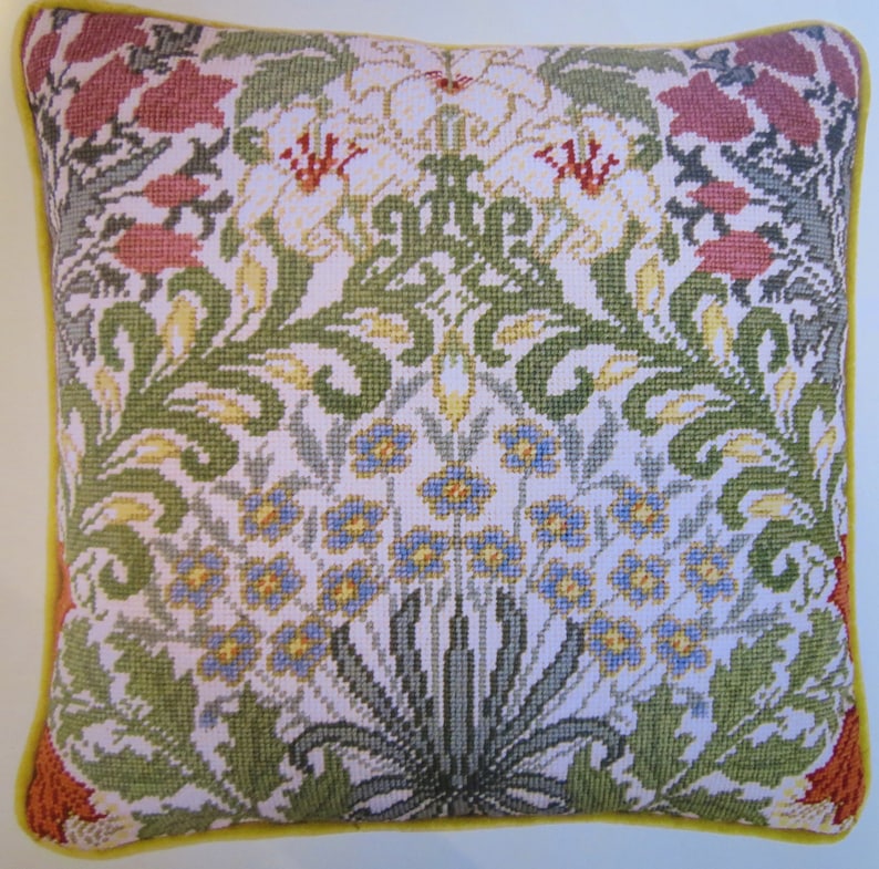Tapestry Kit Needlepoint Kit William Morris Garden Etsy