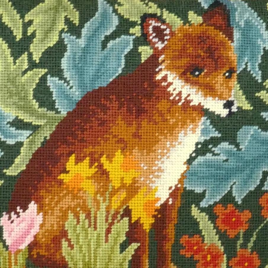 Tapestry Kit, Needlepoint Kit - William Morris Woodland Fox - Etsy
